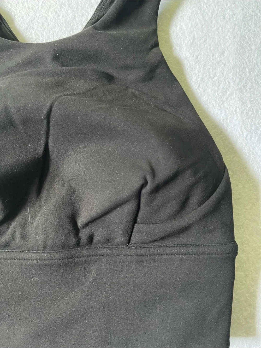 Lululemon athletica Black High-Neck Padded Sports Bra